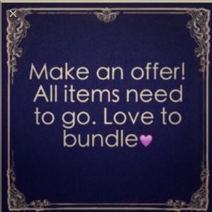💜💜make an offer 💜💜